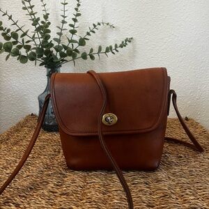 Vintage Coach British Tan Quincy (Project Bag)